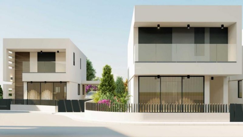 Paralimni 3 bedroom, 2 bathroom, link detached NEW BUILD villa in quiet cul de sac road in central Paralimni - GPP101DPThese stunning are