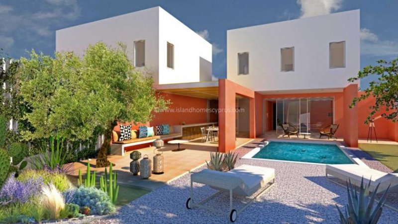 Protaras 3 bedroom, 2 bathroom NEW BUILD detached villa in fabulous location 400m to the beach and to the centre of Protaras - superb 