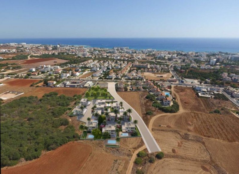 Protaras 3 bedroom, 3 bathroom detached villa with private swimming pool in fantastic location 800m to the beach in Protaras - AER102DPOn