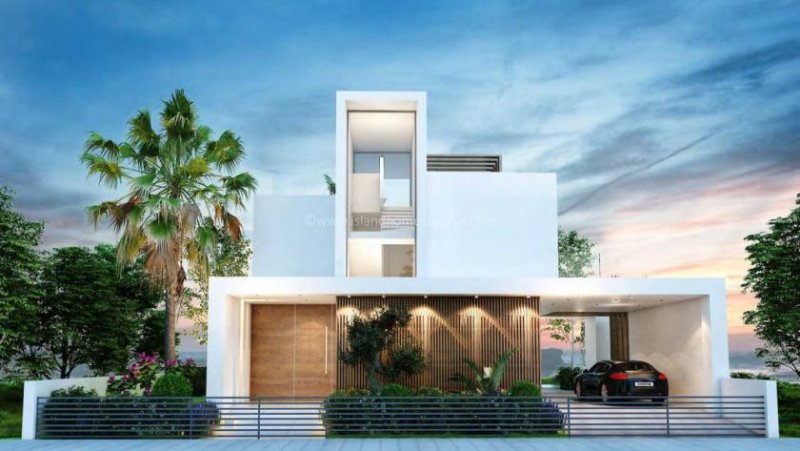 Protaras 5 bedroom, 4 bathroom, 3 floor NEW BUILD villa with 60m2 roof terrace in fantastic but quiet location just 600m to the beach in