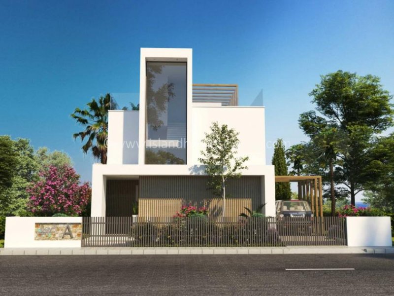 Protaras 5 bedroom, 4 bathroom, 3 floor NEW BUILD villa with 60m2 roof terrace in fantastic but quiet location just 600m to the beach in