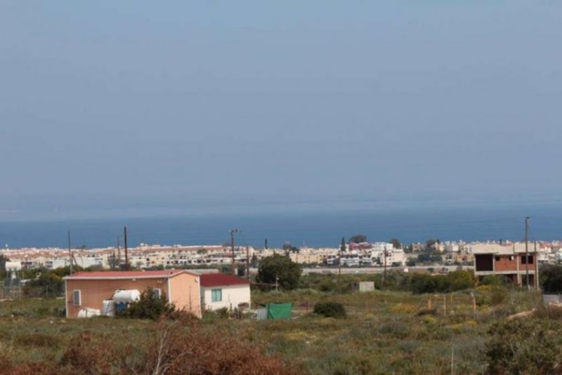 Protaras Plot of Land for sale with SEA VIEWS in Popular Resort Area of Protaras - LPRO111. The plot already has plans in place for a