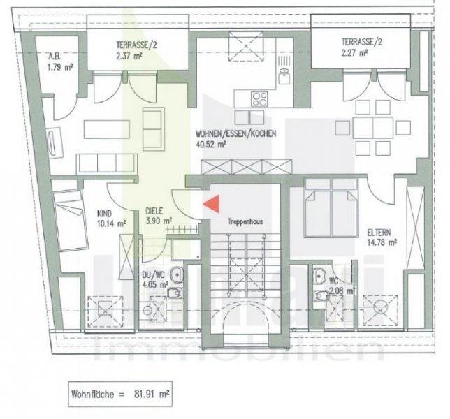 Leipzig EUTRITZSCH + 3 RAUM MIETWOHNUNG + ERSTBEZUG NACH DACHGESCHOSSAUSBAU Wohnung mieten