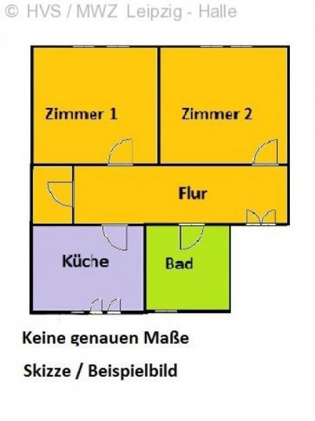 Leipzig wohnen in Lindenau in einer schönen & hellen 2-Raumdachgeschoßwohnung mit grünem Hof Wohnung mieten