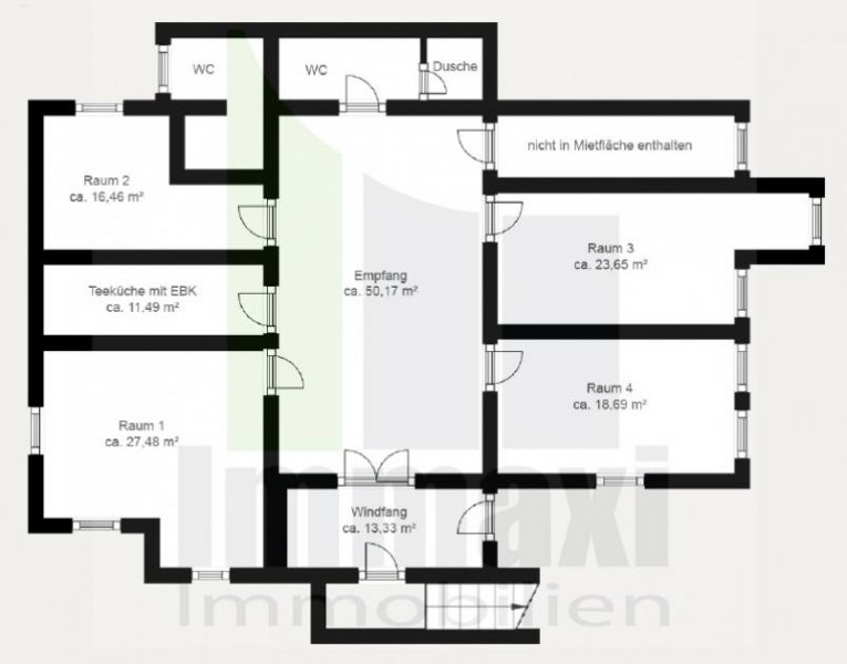 Leipzig KARL-HEINE-STRASSE + TOP LAGE + SOUTERRAIN GEWERBEFLÄCHE + ZU VERMIETEN Gewerbe mieten