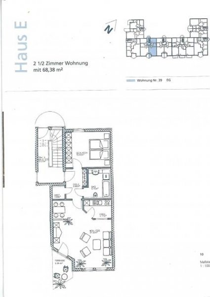 Leipzig Wohnpark Engelsdorf - 2 Raumwohnung im Erdgeschoss mit Terrasse , bodentiefer Dusche, TG-Platz, Wohnung mieten