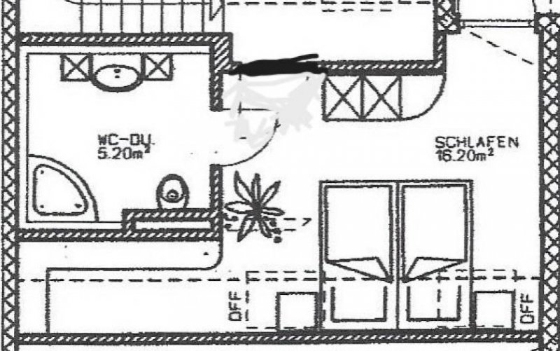 Leipzig Wohnpark Engelsdorf - 1 Zimmer - Appartement im Dachgeschoss Wohnung mieten