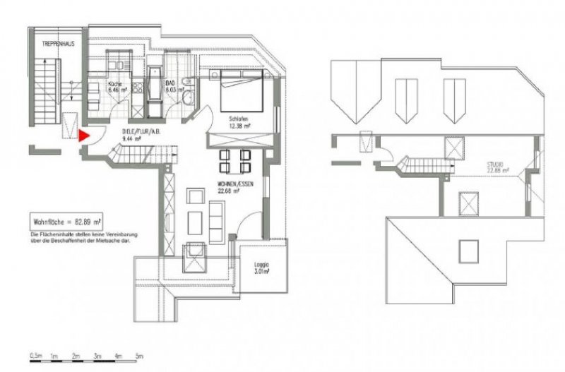 Markkleeberg MARKKLEEBERG + 3 RAUM MAISONETTE WOHNUNG IM DACHGESCHOSS Wohnung mieten