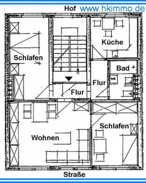 Köthen (Anhalt) 3-Raumwohnung im Zentrum von Köthen! Wohnung mieten