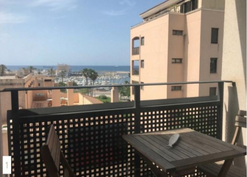 Palma Portixol 3-Schlafzimmer-Wohnung mit Meerblick und Heizung in Portixol Wohnung mieten