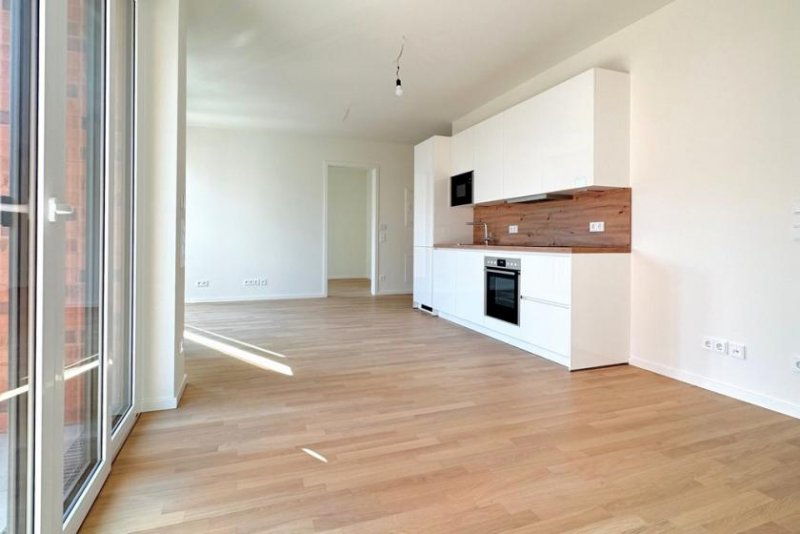 Berlin Erstbezug: 2-Zimmer-Neubau mit Balkon und Einbauküche auf der Halbinsel Stralau Wohnung mieten