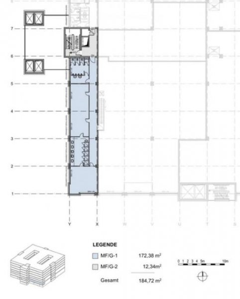 Berlin Prov.-frei: Helle und moderne Bürofläche Gewerbe mieten