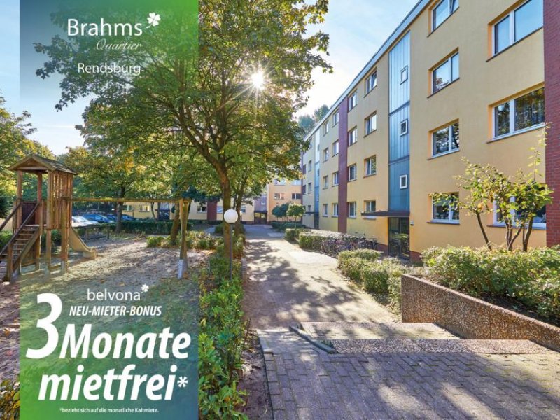 Rendsburg Nur bei belvona: 3 Zimmer Marmor-Luxuswohnung im Brahms Quartier!
Sie wohnen 3 Monate mietfrei! Wohnung mieten