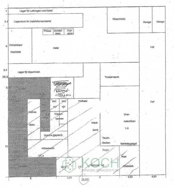 Bremerhaven noch "frei" gestaltbare Gewerbefläche (Werkstatt/Büro/Lager) in zentraler Lage Gewerbe mieten