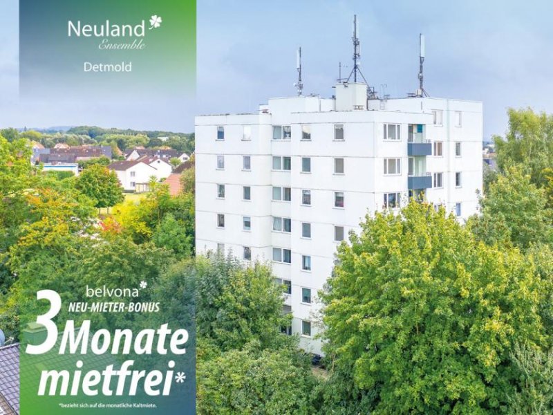 Detmold Frisch sanierte 3 Zi- belvona Luxuswohnung in Ahorn!
Neumieter-Bonus: 3 Monate mietfrei! Wohnung mieten