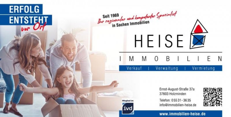 Holzminden *** UPDATE *** 19.03.2025 *** Aktuelle Mietübersicht *** Heise Immobilien Holzminden Wohnung mieten