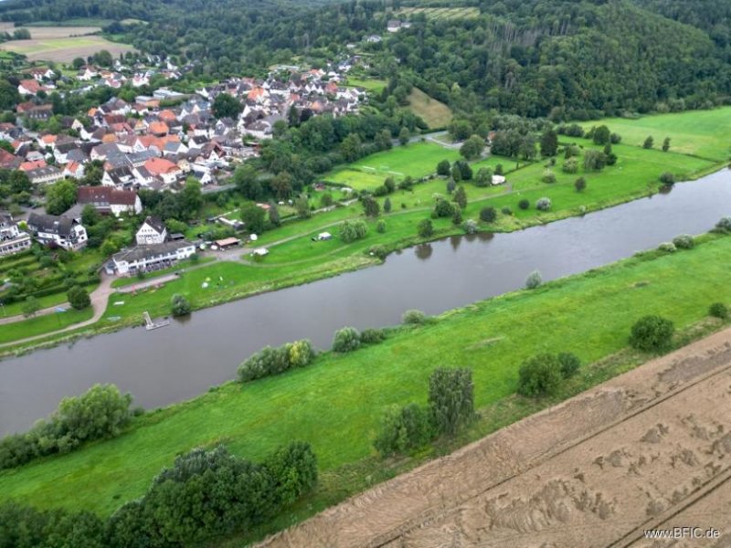 Polle Gastronomie, Biergarten, Pension auf Campingplatz, direkt an der Weser, Betreiberwohnung vorhanden Gewerbe mieten