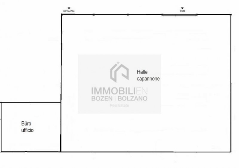 Bozen Halle / Lager mit Büro in der Nähe von Bozen Süd zu vermieten Gewerbe mieten