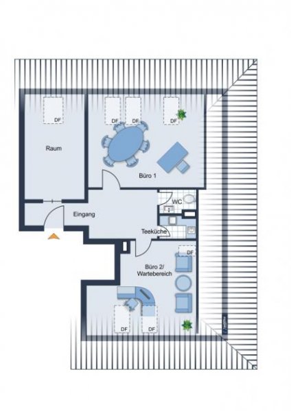 Mönchengladbach Worauf warten? 
Starten Sie jetzt in Ihre Selbstständigkeit!
49 m² Bürofläche in attraktiver Lage! Gewerbe mieten