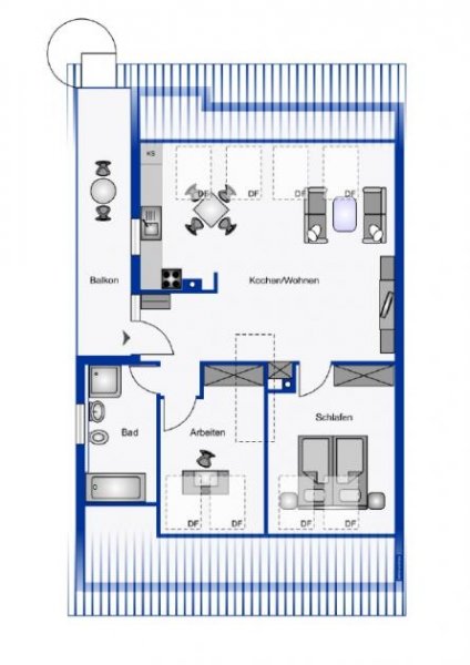 Bornheim (Rhein-Sieg-Kreis) Charmante 3-Zimmer Wohnung im Herzen von Walberberg Wohnung mieten