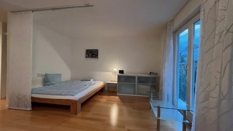 Stuttgart 1,5 Zimmerwohnung teilmöbliert m. sonniger Terrasse u. TG Stellplatz zu vermieten. Lage Hohewarte! Wohnung mieten