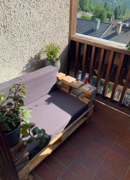 Bad Liebenzell Bad Liebenzell Monakam - freundliches helles 1 Zimmer Appartement mit Balkon und Weitsicht! Ab Mai 25 Wohnung mieten