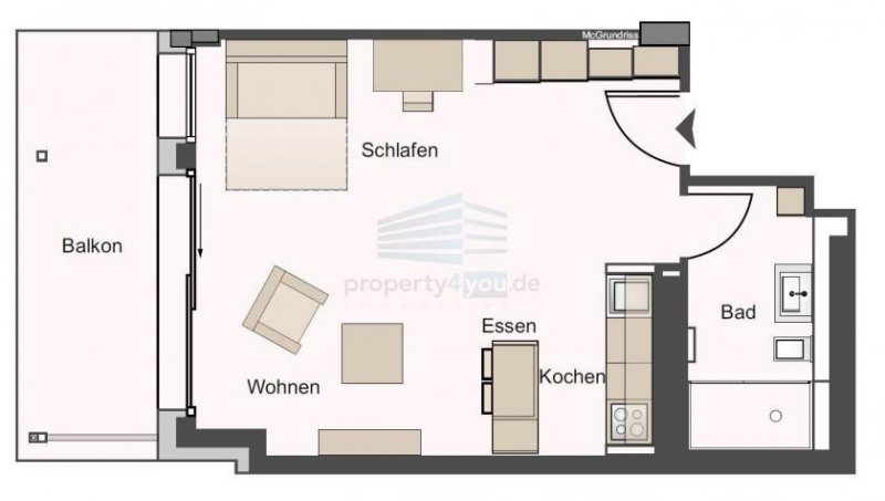 München Stilvolles Apartment mit Balkon in München-Bogenhausen Wohnung mieten