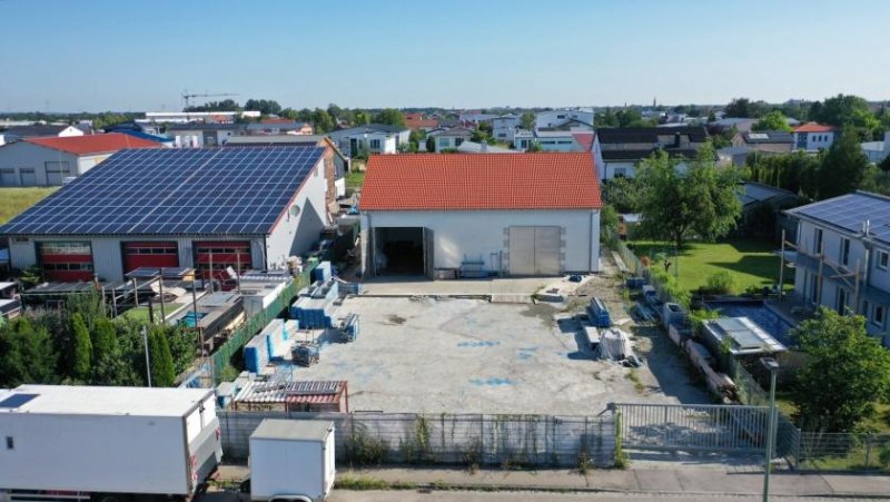 Königsbrunn Vielseitig nutzbare Halle mit 1.115 m² Grund im Gewerbegebiet - Süd von Königsbrunn Gewerbe mieten