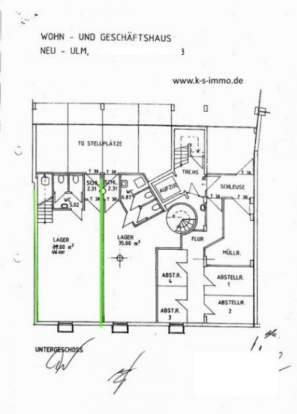 Neu-Ulm Ladenbüro,Versicherungen oder Gewerbe/Praxisfläche in Neu-Ulm City Gewerbe mieten