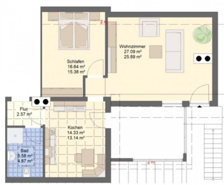 Cham Monteurwohnung, Monteurzimmer, Kurzzeitmiete, FeWo, do.is.schee Wohnung mieten