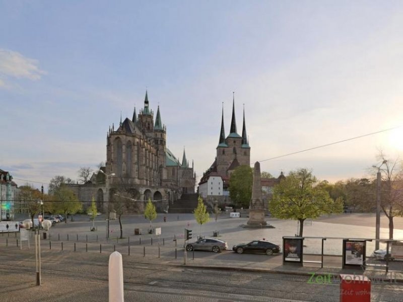 Erfurt (EF0782_M) Erfurt: Altstadt, zentral gelegenes Apartment mit direktem Blick auf den Erfurter Dom, WLAN inklusive Wohnung mieten