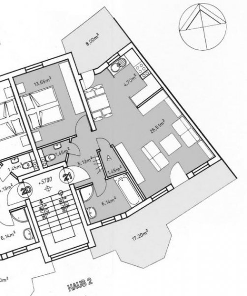 Gotha Mietwohnung mit 2 Balkonen und Einbauküche Wohnung mieten