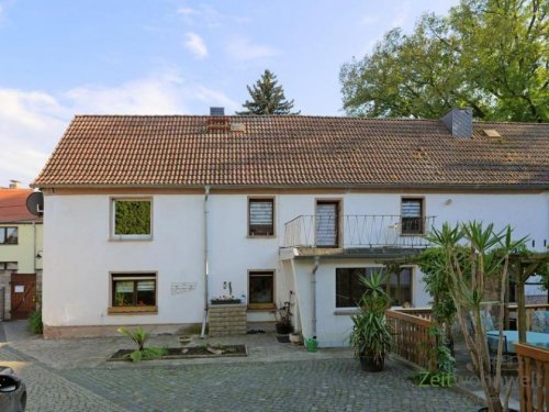 Gröst Immobilien Inserate (EF1149_M) Halle: Gröst, möbliertes Wohnhaus mit Hof und Terrasse südlich von Halle im Saalekreis, Service inkl Haus 