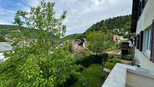 Bad Liebenzell 1937 - castle view- Typical Black Forest House - Bad Liebenzell Haus 