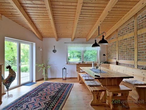 Gaberndorf Haus (EF0309_M) Weimar: Gelmeroda, neu gebautes Wohnhaus im alpenländischen Stil mit Grundstück, Kamin, WLAN, vollmöbliert Haus 