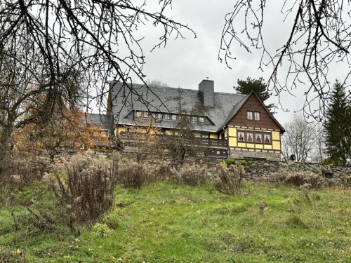 Schwarzenberg Ehem. Parkhotel mit 19 Zimmern + viele Extras + herrlicher Fernblick; Denkmalschutz Gewerbe kaufen