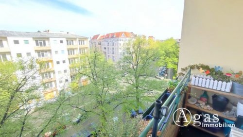 Berlin Terrassenwohnung Kapitalanlage in Charlottenburg: vermietete 3-Zimmer-Wohnung mit Balkon und schöner Aussicht Wohnung kaufen