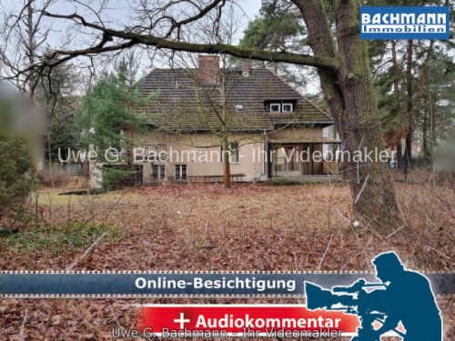 Zeuthen Immobilien Zeuthen: Großes Einfamilienhaus mit Charme zum Kernsanieren auf ca. 1.329 m² großen Grundstück Haus kaufen