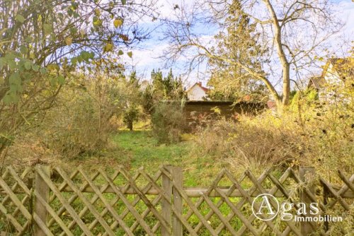 Bernau bei Berlin Grundstück Endlich zu Hause! Bauträgerfreies Grundstück mit Freizeitbungalow und Nebengebäude in Bernau Grundstück kaufen