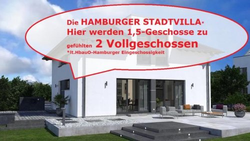 Hamburg Immobilie kostenlos inserieren DIE HAMBURGER STADTVILLA - Hamburger Eingeschossigkeit Haus kaufen