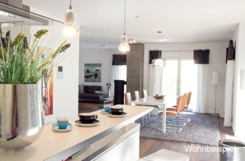 Steinfeld Hausangebote Das Energiesparende Haus, Außen kompakt und innen großzügig bietet reichlich Platz für Familie und Freunde Haus kaufen