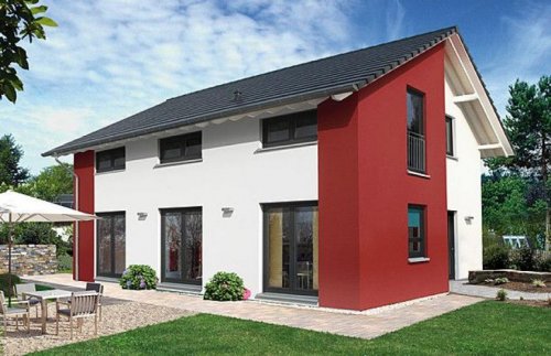 Garding Provisionsfreie Immobilien offen und doch abgetrennt präsentiert sich der Wohn-/Essbereich, Energiesparend und nachhaltig der Baustil, modernes Haus voll