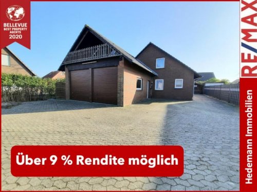 Dornum Teure Häuser Junges Mehrfamilienhaus in TOP Lage * 3 Ferienwohnungen * 1 Betreiberwohnung * Direkt an der Nordsee * TOP Rendite von über 9%