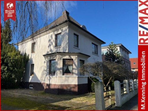 Leer (Ostfriesland) Immobilien *Stadtvilla nähe Klinikum*historische Architektur*Wintergarten*Kamin*große Gartenanlage*Doppelgarage*Keller* Haus kaufen