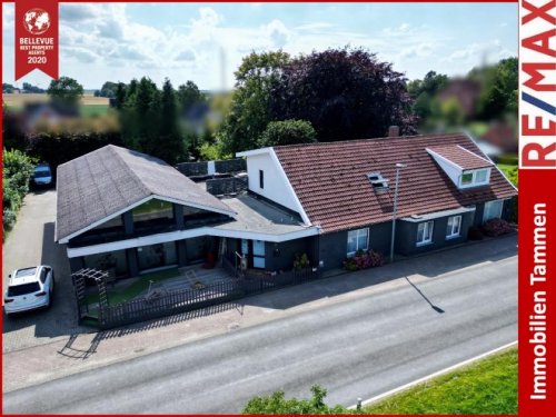 Bunde Haus * Wohn-/Geschäftshaus mit vielen Möglichkeiten * Café, Imbiss etc. möglich * Nahe Niederlande * Haus kaufen