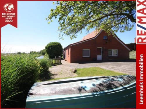 Bunde Haus * Wohnen direkt am Wasser * Ausblick in die Natur * 2 Terrassen * helle Räume * Haus kaufen