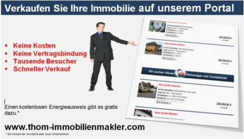 Bremen Immobilie kostenlos inserieren Findorff, Walle, Neustadt, Utbremen! Haus kaufen