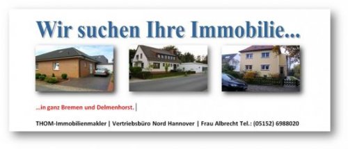 Bremen Immobilien Vahr! Doppelhaushälfte mit 4 Zimmern und Garten. Haus kaufen