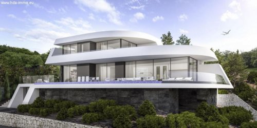 Marbella Wohnungen im Erdgeschoss HDA-immo.eu: futuristische Raumschiff-Luxus-Villa (ohne Grundstück) Haus kaufen
