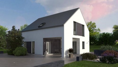 Munster Provisionsfreie Immobilien MIT DEM AUTO INS HAUS - LICHTDURCHFLUTETES DESIGNHAUS MIT INTEGRIERTEM CARPORT Haus kaufen